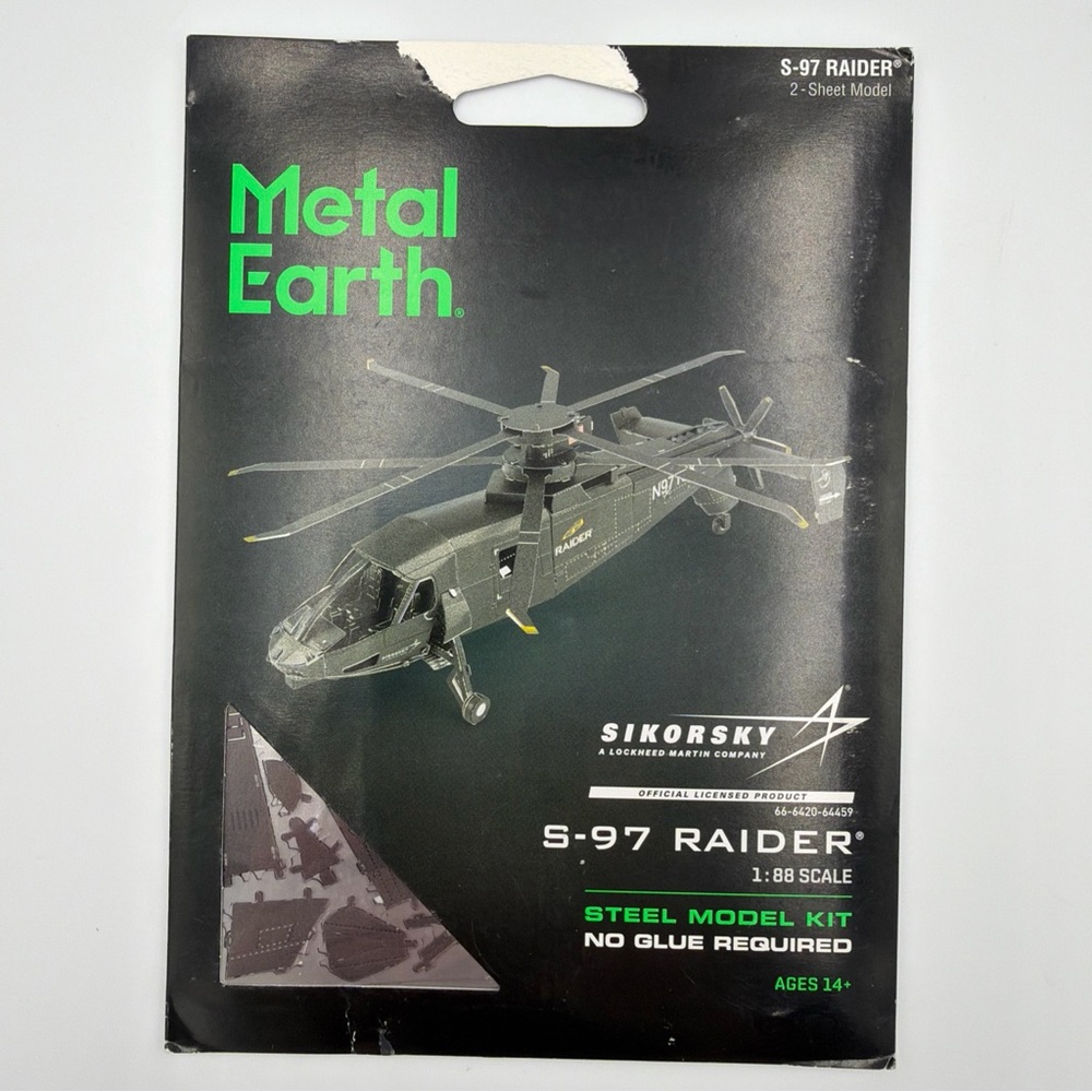 Sikorsky S-97 Raider Metal Model Kit